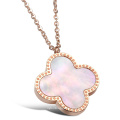 Women′s Four Leaf Clover 925 Silver Pendants with Enamel